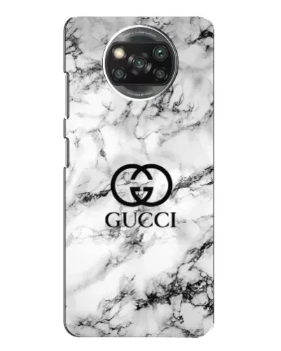 Чехол для OPPO Reno 4 с картинкой «Gucci — мраморный шик»