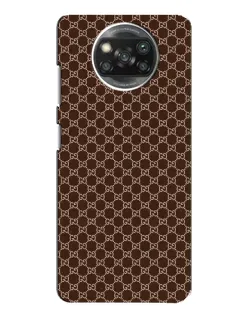 Чехол для OPPO Reno 4 с картинкой «Gucci — шоколадная сетка»