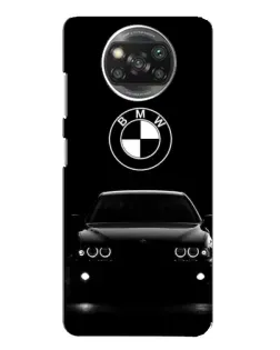 Чехол для OPPO Reno 4 с картинкой «BMW — взгляд из темноты»