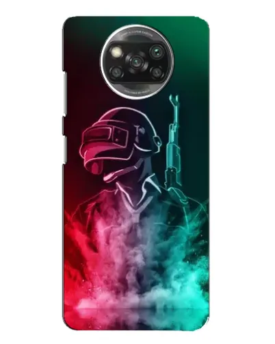 Чехол для OPPO Reno 4 с картинкой «PUBG — огненный воин»