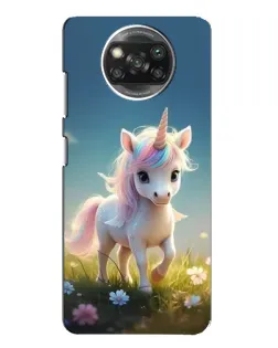 Чохол для OPPO Reno 4 з картинкою «Єдиноріг на галявині»