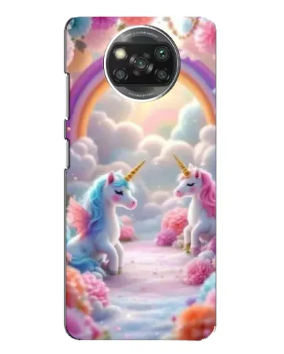 Чехол для OPPO Reno 4 с картинкой «Радуга и единороги» Чехол для OPPO Reno 4 с картинкой «Радуга и единороги»