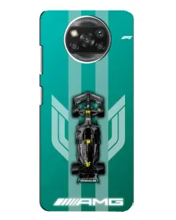 Чехол для OPPO Reno 4 с картинкой «Mercedes AMG Petronas»