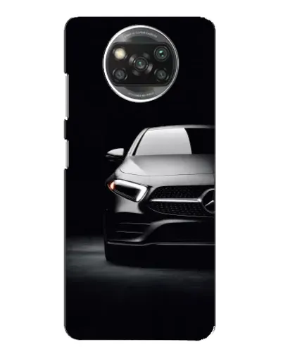Чехол для OPPO Reno 4 с картинкой «Свет фар Mercedes»