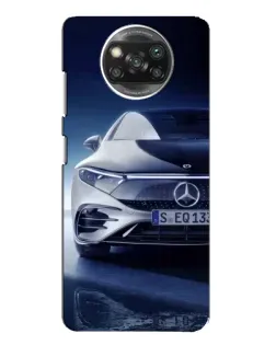 Чехол для OPPO Reno 4 с картинкой «Mercedes EQ — будущее»
