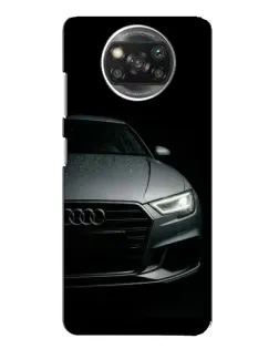 Чехол для OPPO Reno 4 с картинкой «Audi — детализация кузова»