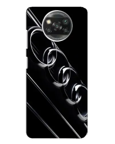 Чехол для OPPO Reno 4 с картинкой «Audi — абстрактные кольца»