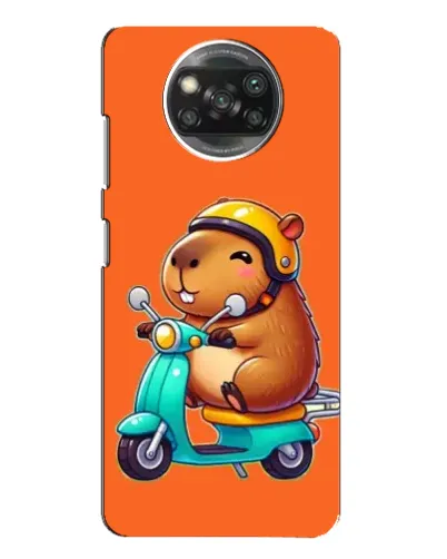 Чехол для OPPO Reno 4 с картинкой «Капибара на скутере» Чехол для OPPO Reno 4 с картинкой «Капибара на скутере»