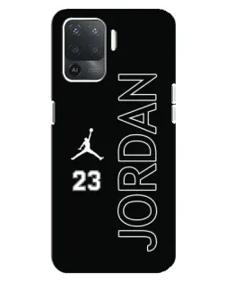 Чехол для OPPO Reno 5 Lite с картинкой «Jordan Vertical»