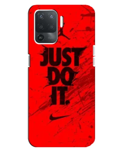 Чехол для OPPO Reno 5 Lite с картинкой «Nike Just Do It»