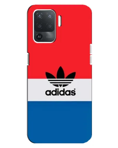 Чохол для OPPO Reno 5 Lite з картинкою «Ретро блоки Adidas»