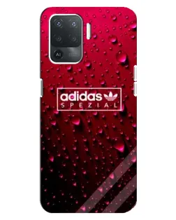 Чохол для OPPO Reno 5 Lite з картинкою «Adidas Gold Marble»