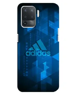 Чохол для OPPO Reno 5 Lite з картинкою «Adidas Sport Art»