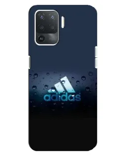 Чохол для OPPO Reno 5 Lite з картинкою «Adidas Water Drops»
