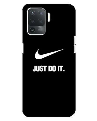 Чехол для OPPO Reno 5 Lite с картинкой «Классический принт Nike» Чехол для OPPO Reno 5 Lite с картинкой «Классический принт Nike»