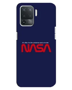Чехол для OPPO Reno 5 Lite с картинкой «NASA — глубокий космос»