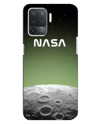 Чехол для OPPO Reno 5 Lite с картинкой «NASA — лунный градиент»