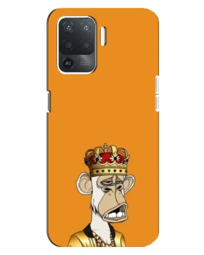 Чохол для OPPO Reno 5 Lite з картинкою «Золота мавпа Bored Ape» Чохол для OPPO Reno 5 Lite з картинкою «Золота мавпа Bored Ape»