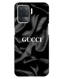 Чехол для OPPO Reno 5 Lite с картинкой «Gucci — шелковые волны» Чехол для OPPO Reno 5 Lite с картинкой «Gucci — шелковые волны»