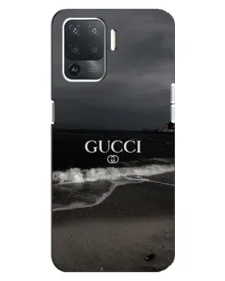 Чохол для OPPO Reno 5 Lite з картинкою «Gucci — морський прибій»