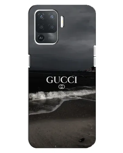 Чехол для OPPO Reno 5 Lite с картинкой «Gucci — морской прибой»