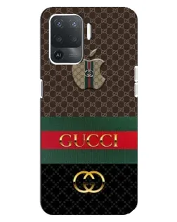 Чохол для OPPO Reno 5 Lite з картинкою «Gucci — брендований десерт»
