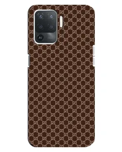 Чохол для OPPO Reno 5 Lite з картинкою «Gucci — шоколадна сітка»