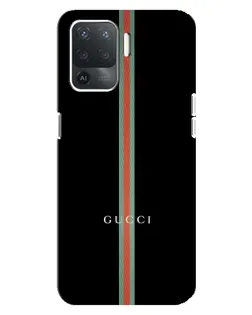 Чохол для OPPO Reno 5 Lite з картинкою «Gucci — строга лінія»