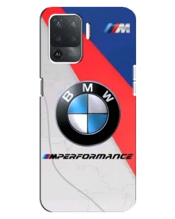 Чехол для OPPO Reno 5 Lite с картинкой «BMW Performance стиль» Чехол для OPPO Reno 5 Lite с картинкой «BMW Performance стиль»