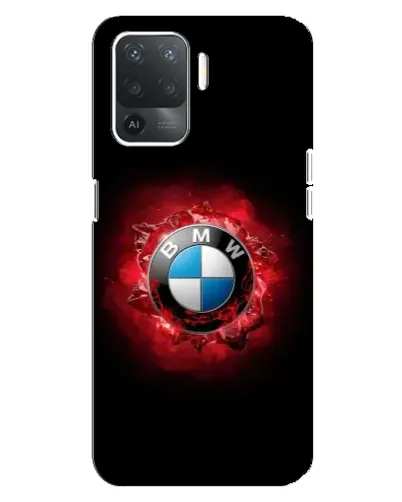 Чехол для OPPO Reno 5 Lite с картинкой «Логотип BMW — вспышка» Чехол для OPPO Reno 5 Lite с картинкой «Логотип BMW — вспышка»