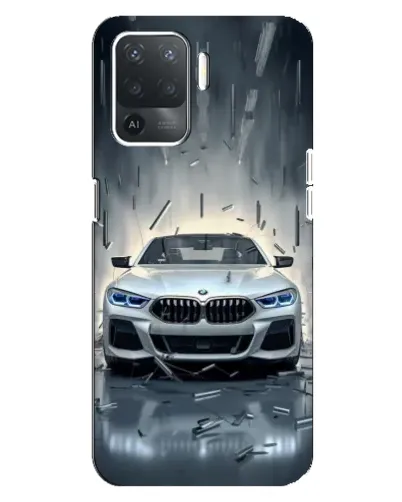 Чехол для OPPO Reno 5 Lite с картинкой «BMW в свете фар» Чехол для OPPO Reno 5 Lite с картинкой «BMW в свете фар»