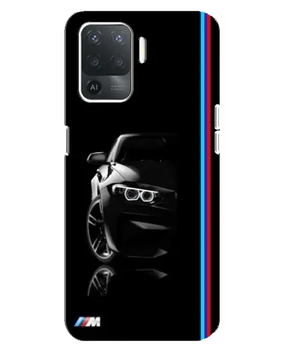 Чехол для OPPO Reno 5 Lite с картинкой «Силуэт BMW в темноте» Чехол для OPPO Reno 5 Lite с картинкой «Силуэт BMW в темноте»