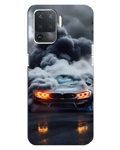 Чехол для OPPO Reno 5 Lite с картинкой «BMW в дыму» Чехол для OPPO Reno 5 Lite с картинкой «BMW в дыму»