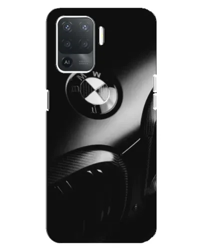 Чехол для OPPO Reno 5 Lite с картинкой «Эмблема BMW — макро» Чехол для OPPO Reno 5 Lite с картинкой «Эмблема BMW — макро»