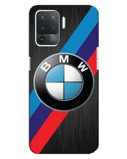 Чехол для OPPO Reno 5 Lite с картинкой «BMW M-stripes стиль»