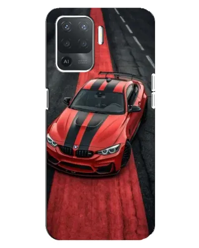 Чехол для OPPO Reno 5 Lite с картинкой «BMW на красной дорожке» Чехол для OPPO Reno 5 Lite с картинкой «BMW на красной дорожке»
