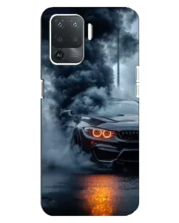 Чехол для OPPO Reno 5 Lite с картинкой «BMW M-Power — абстракция» Чехол для OPPO Reno 5 Lite с картинкой «BMW M-Power — абстракция»