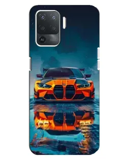Чехол для OPPO Reno 5 Lite с картинкой «BMW — золотая эмблема» Чехол для OPPO Reno 5 Lite с картинкой «BMW — золотая эмблема»