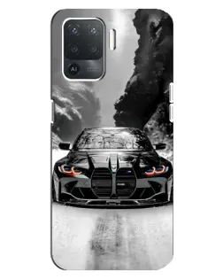 Чехол для OPPO Reno 5 Lite с картинкой «BMW — акварельный дрифт» Чехол для OPPO Reno 5 Lite с картинкой «BMW — акварельный дрифт»