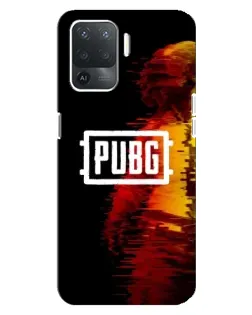 Чехол для OPPO Reno 5 Lite с картинкой «Яркий логотип PUBG» Чехол для OPPO Reno 5 Lite с картинкой «Яркий логотип PUBG»