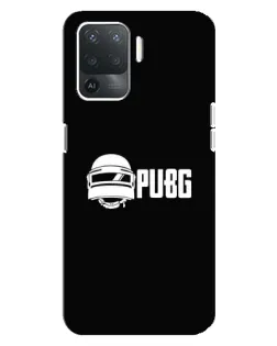 Чехол для OPPO Reno 5 Lite с картинкой «PUBG — классический лого»
