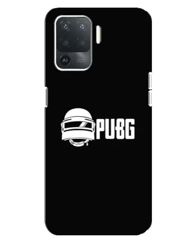Чехол для OPPO Reno 5 Lite с картинкой «PUBG — классический лого»