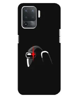 Чохол для OPPO Reno 5 Lite з картинкою «Among Us шолом» Чохол для OPPO Reno 5 Lite з картинкою «Among Us шолом»