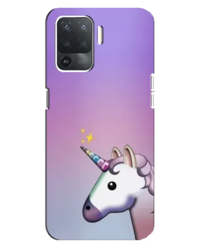 Чехол для OPPO Reno 5 Lite с картинкой «Единорог градиент» Чехол для OPPO Reno 5 Lite с картинкой «Единорог градиент»
