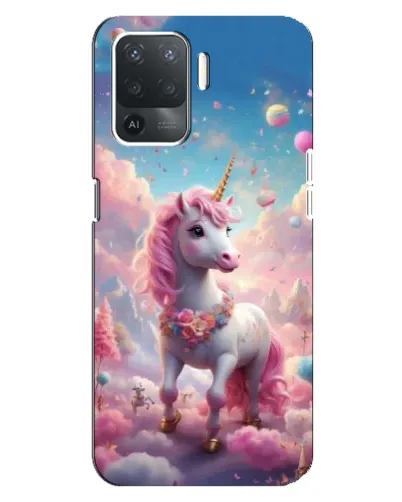 Чехол для OPPO Reno 5 Lite с картинкой «Единорог среди облаков» Чехол для OPPO Reno 5 Lite с картинкой «Единорог среди облаков»