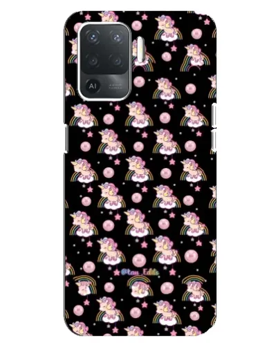 Чехол для OPPO Reno 5 Lite с картинкой «Magic Unicorn паттерн» Чехол для OPPO Reno 5 Lite с картинкой «Magic Unicorn паттерн»