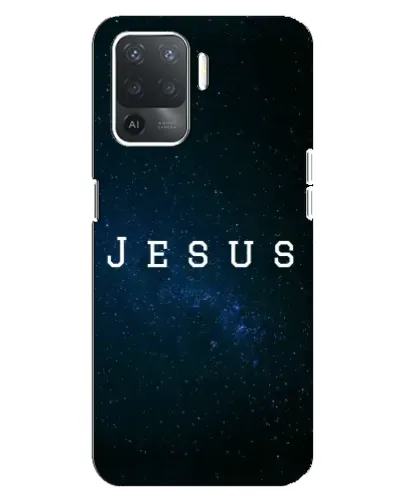 Чехол для OPPO Reno 5 Lite с картинкой «Звездное небо Jesus»