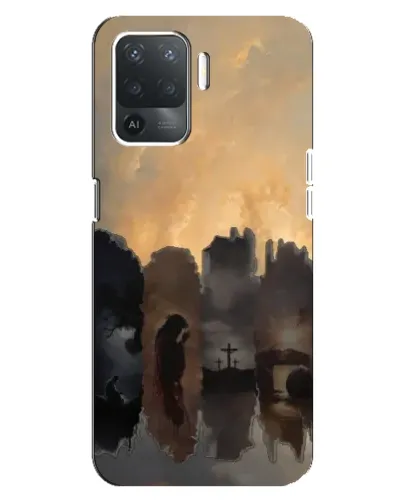 Чехол для OPPO Reno 5 Lite с картинкой «Дорога к вере»