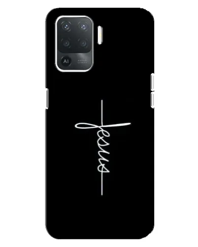 Чехол для OPPO Reno 5 Lite с картинкой «Тонкая линия веры»