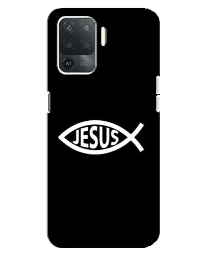 Чехол для OPPO Reno 5 Lite с картинкой «Классический Jesus»